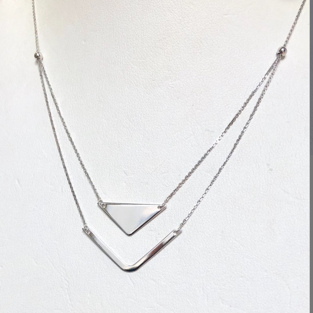 Sterling silver modern minimal chain
